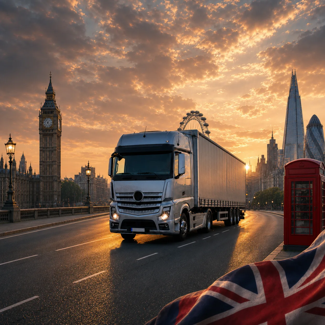 Global shipping visual